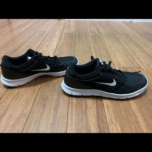 Black and White Nike Sneakers